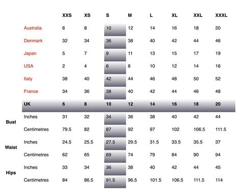 chanel jacket size chart|chanel clothing size conversion chart.